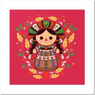 Mexican Doll Maria Posters and Art